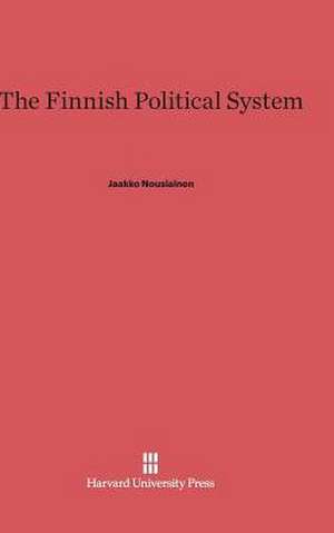 The Finnish Political System de Jaakko Nousiainen