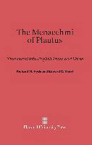 The Menaechmi of Plautus de Richard W. Hyde