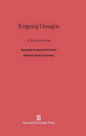 Evgenij Onegin de Alexander Sergeevich Pushkin