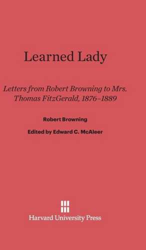 Learned Lady de Robert Browning