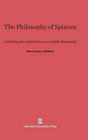 The Philosophy of Spinoza de Harry Austryn Wolfson