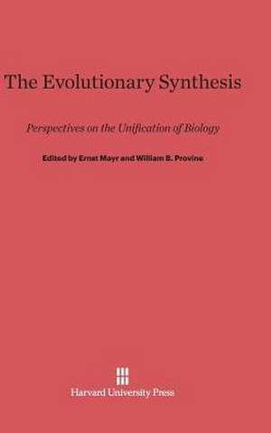 The Evolutionary Synthesis de Ernst Mayr