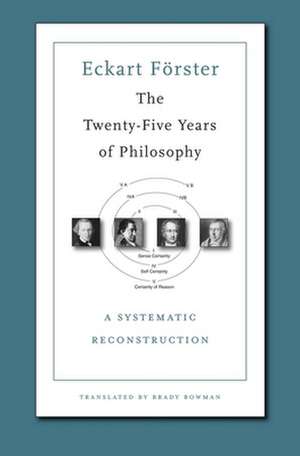 The Twenty–Five Years of Philosophy – A Systematic Reconstruction de Eckart Förster