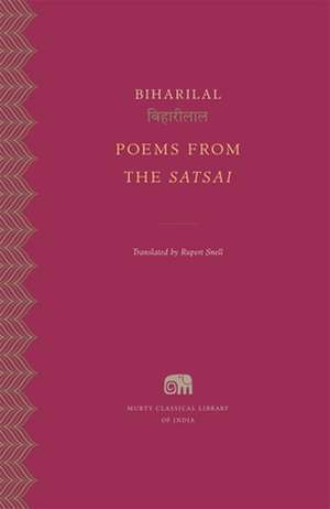 Poems from the Satsai de Biharilal Biharilal