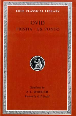 Tristia. Ex Ponto (Latin) de Ovid Ovid