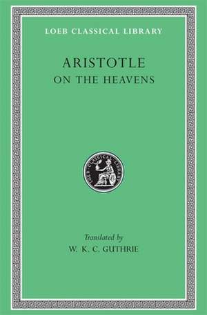 On the Heavens de Aristotle Aristotle