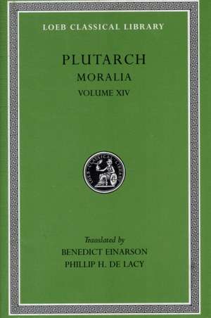 Moralia, XIV – That Epicurus Actually Makes a Pleasant Life Impossible. Reply to Colotes in Defence of the Other Philosophers. Is "Live Unknow de Plutarch Plutarch