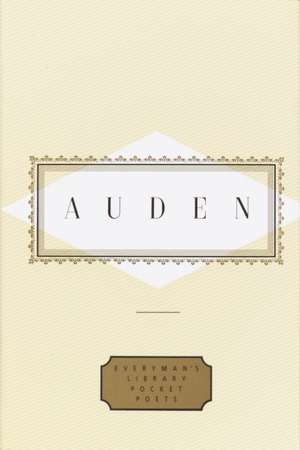 Auden: Poems de W. H. Auden