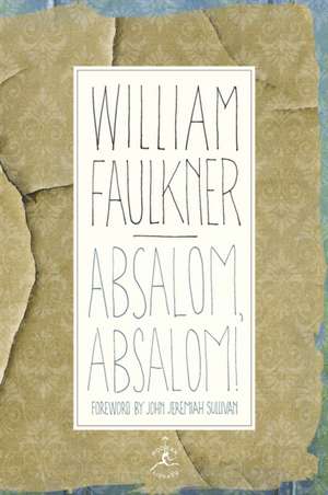 Absalom, Absalom! de William Faulkner