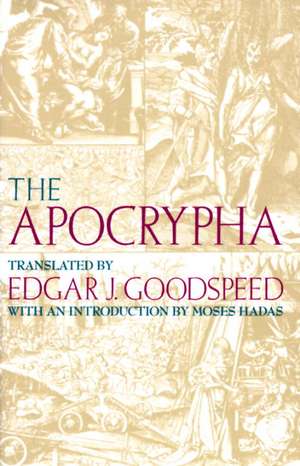 Apocrypha-OE de Moses Hadas