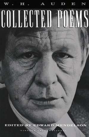 Collected Poems: Auden de W. H. Auden