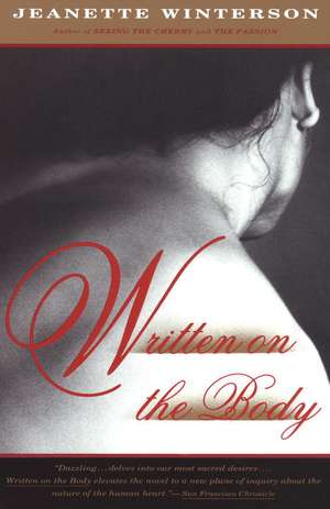 Written on the Body de Jeanette Winterson