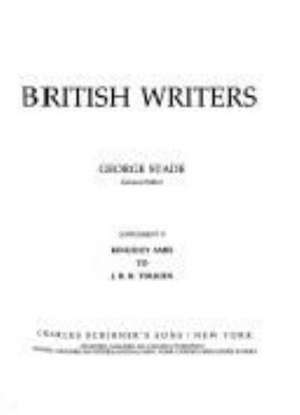 British Writers de Ian Scott-Kilvert