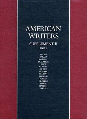 American Writers de Charles Scribners & Sons Publishing