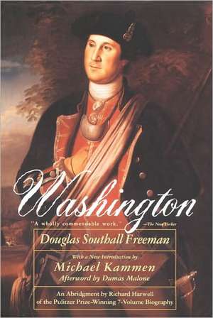 Washington de Douglas Southall Freeman