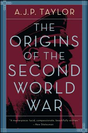 Origin of the Second World War de Alan J. P. Taylor