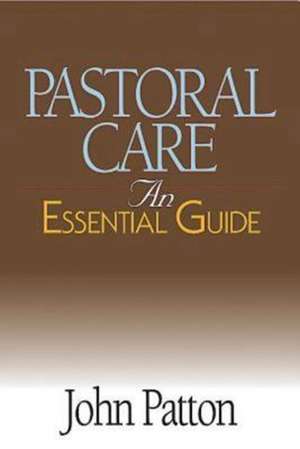 Pastoral Care de John Patton