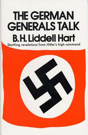 German Generals Talk de Basil H Hart