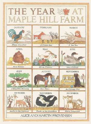 Year at Maple Hill Farm de Alice Provensen