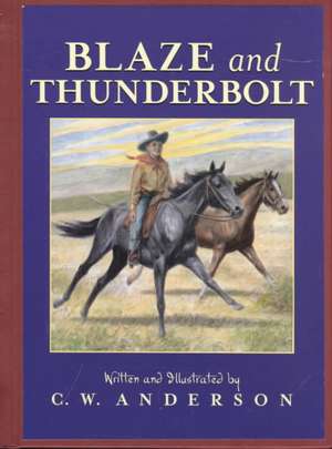 Blaze and Thunderbolt de C. W. Anderson