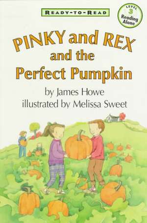 Pinky Rex and the Perfect Pumpkin Paperback de James Howe