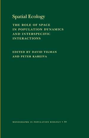 Spatial Ecology de David Tilman