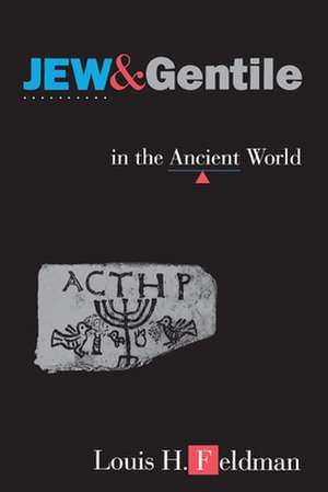 Jew and Gentile in the Ancient World – Attitudes and Interactions from Alexander to Justinian de Louis H. Feldman