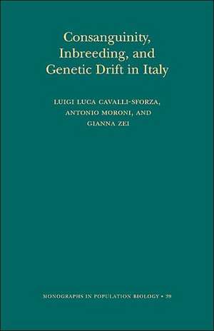 Consanguinity, Inbreeding, and Genetic Drift in Italy (MPB–39) de L L Cavalli–sforza