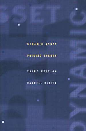 Dynamic Asset Pricing Theory Third Edition de Darrell Duffie