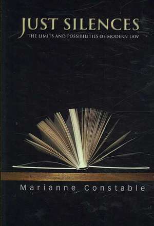 Just Silences de Marianne Constable