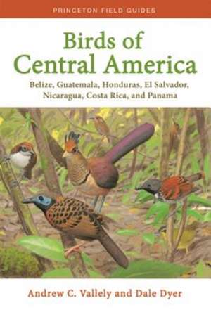 Birds of Central America – Belize, Guatemala, Honduras, El Salvador, Nicaragua, Costa Rica, and Panama de Andrew Vallely