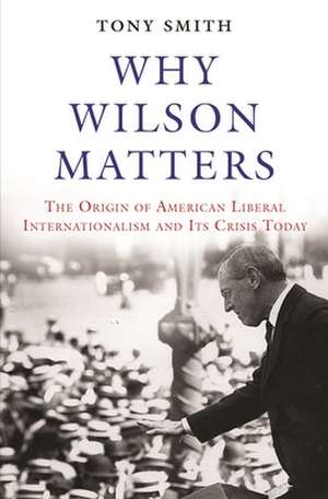 Why Wilson Matters – The Origin of American Liberal Internationalism and Its Crisis Today de Tony Smith