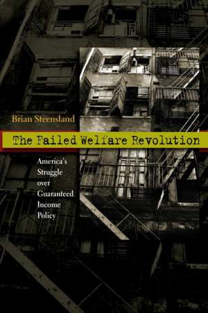 The Failed Welfare Revolution de Brian Steensland