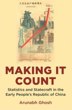 Making It Count – Statistics and Statecraft in the Early People`s Republic of China de Arunabh Ghosh