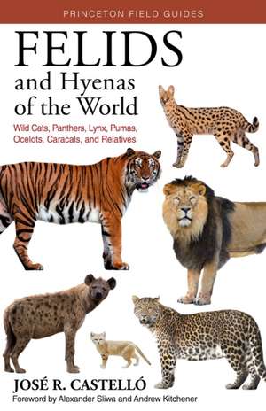 Felids and Hyenas of the World – Wildcats, Panthers, Lynx, Pumas, Ocelots, Caracals, and Relatives de José R. Castelló