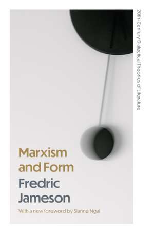 Marxism and Form de Fredric Jameson