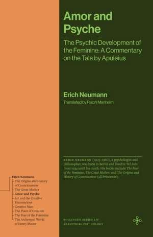 Amor and Psyche de Erich Neumann