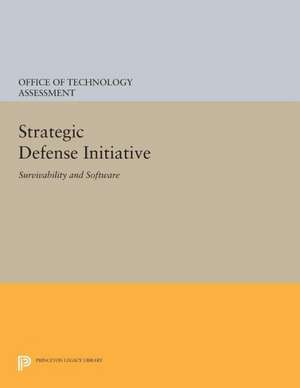 Strategic Defense Initiative – Survivability and Software de Office Of The T