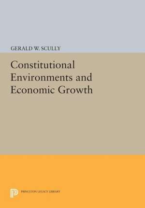 Constitutional Environments and Economic Growth de Gerald W. Scully