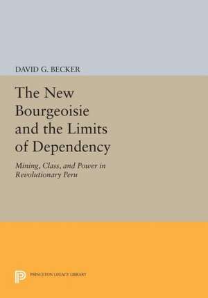 The New Bourgeoisie and the Limits of Dependency – Mining, Class, and Power in Revolutionary Peru de David G. Becker