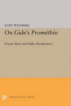 On Gide's PROMETHEE de Kurt Weinberg