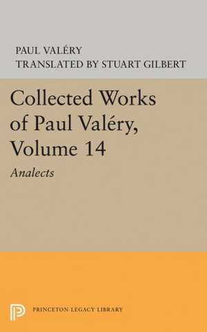 Collected Works of Paul Valery, Volume 14 – Analects de Paul Valéry