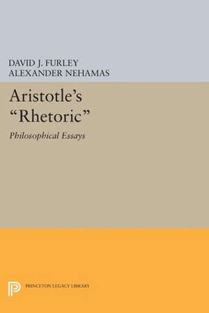 Aristotle's Rhetoric de David J. Furley