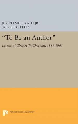 "To Be an Author" de Joseph R. McElrath