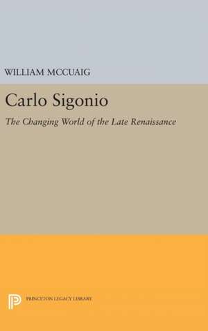Carlo Sigonio de William Mccuaig