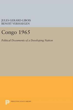Congo 1965 de Jules Gerard-Libois