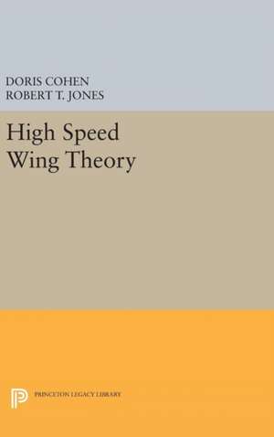 High Speed Wing Theory de Doris Cohen