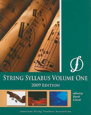 String Syllabus, Volume 1: Alternative Styles de David Littrell