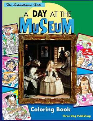 A Day at the Museum Coloring Book de Nancy Marasa