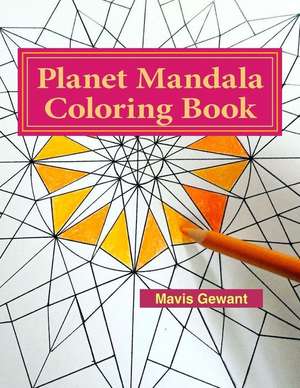 Planet Mandala Coloring Book